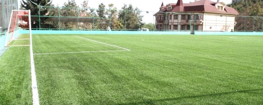 Футбольное поле в СРК Баганашил