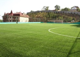 Футбольное поле в СРК Баганашил