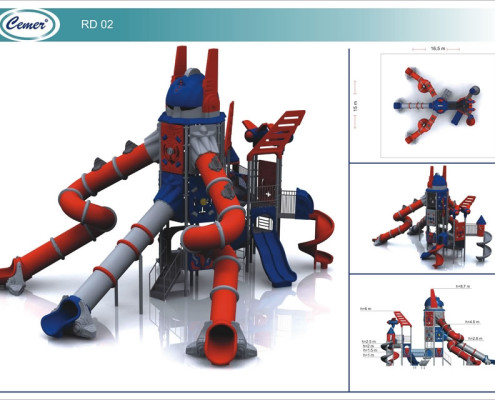 Детский игровой комплекс-робот: RD02