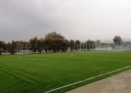 Футбольное поле в селе Аккайнар